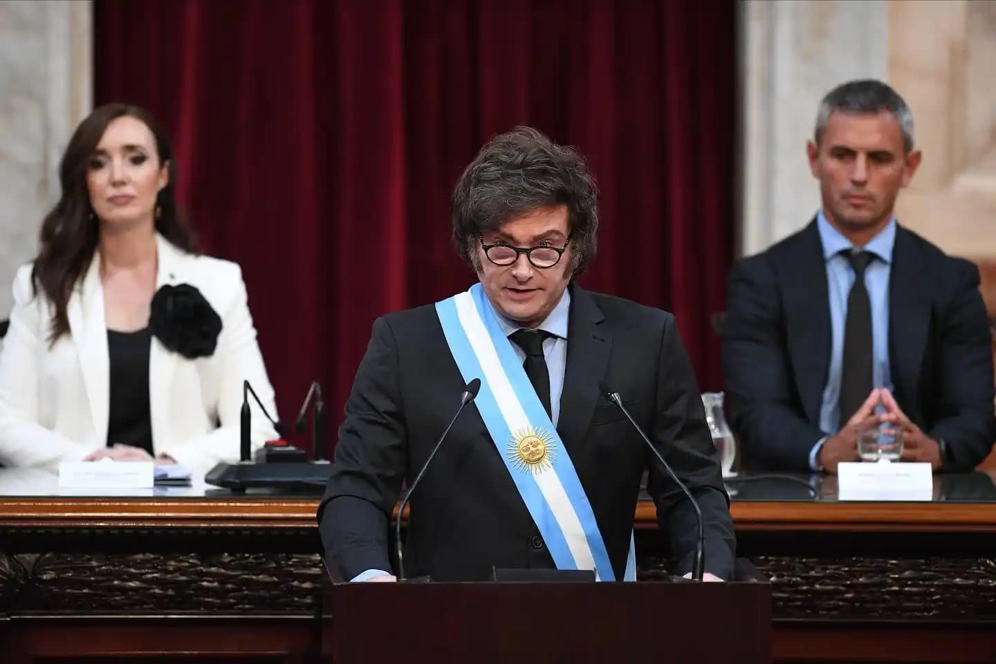 Milei en la apertura del congreso 2025